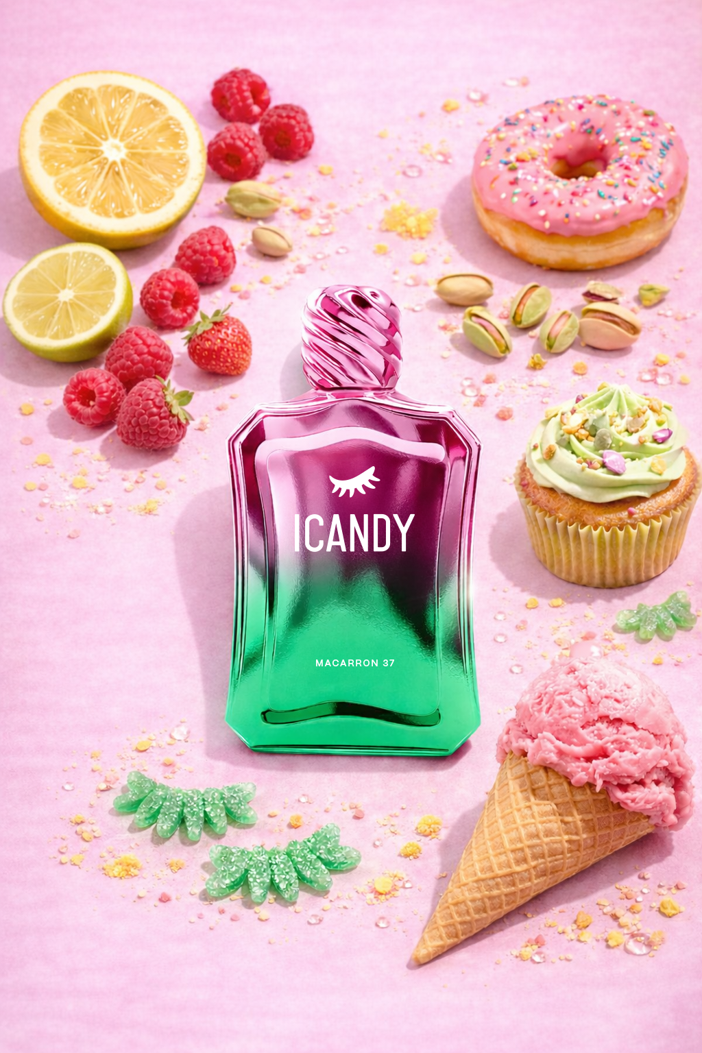 PERFUME ICANDY MACARRON PISTACHIO 37 - 100ML