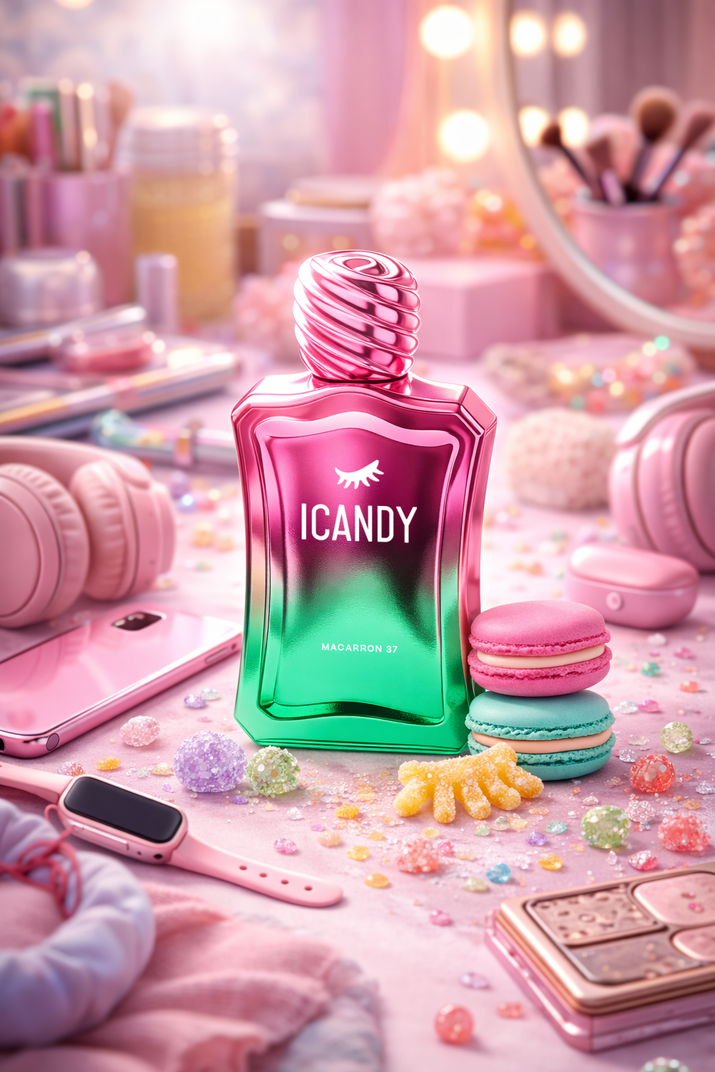 PERFUME ICANDY MACARRON PISTACHIO 37 - 100ML