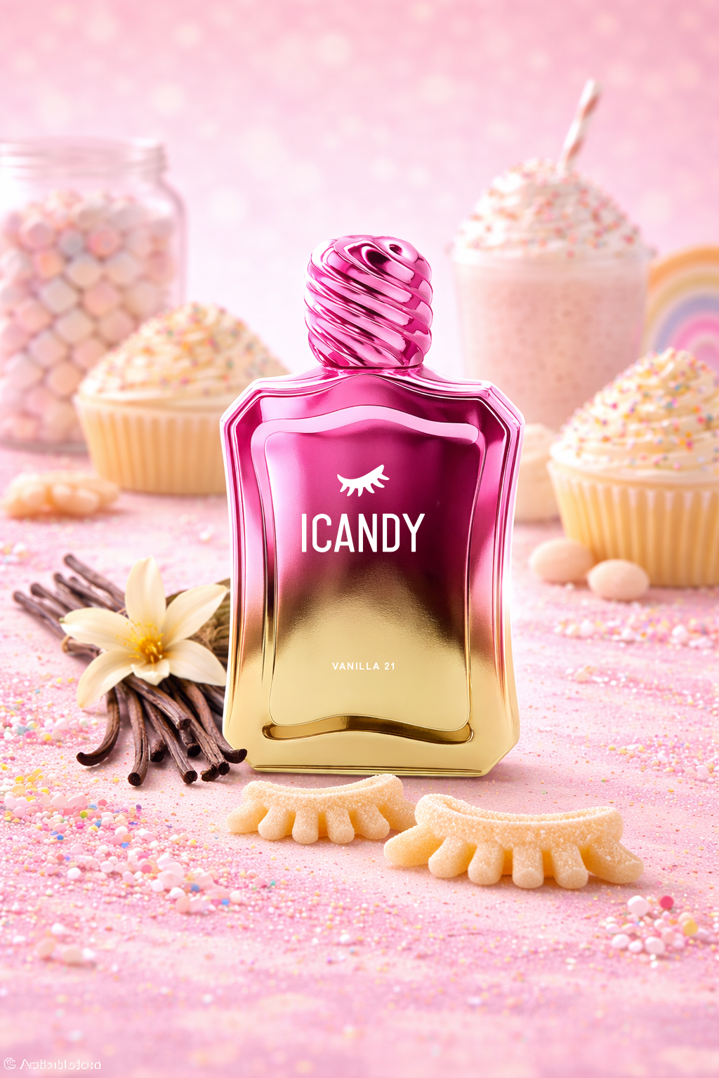 PERFUME ICANDY VANILLA MILKSHAKE 21 - 100ML