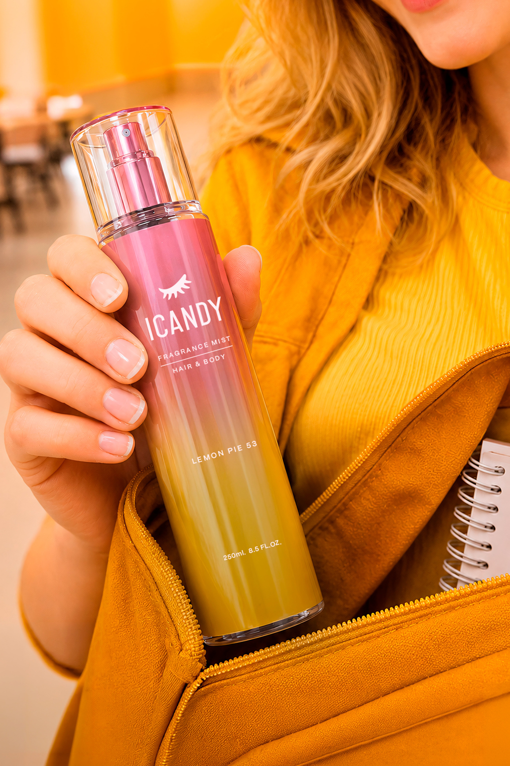 Body Splash ICANDY Delicius Caramelized Lemon Pie 53 250ml