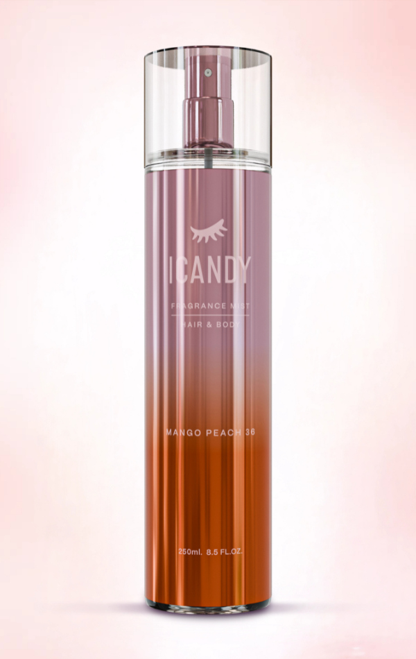 Body Splash ICANDY Delicius Frozen Mango Peach 36 250ml