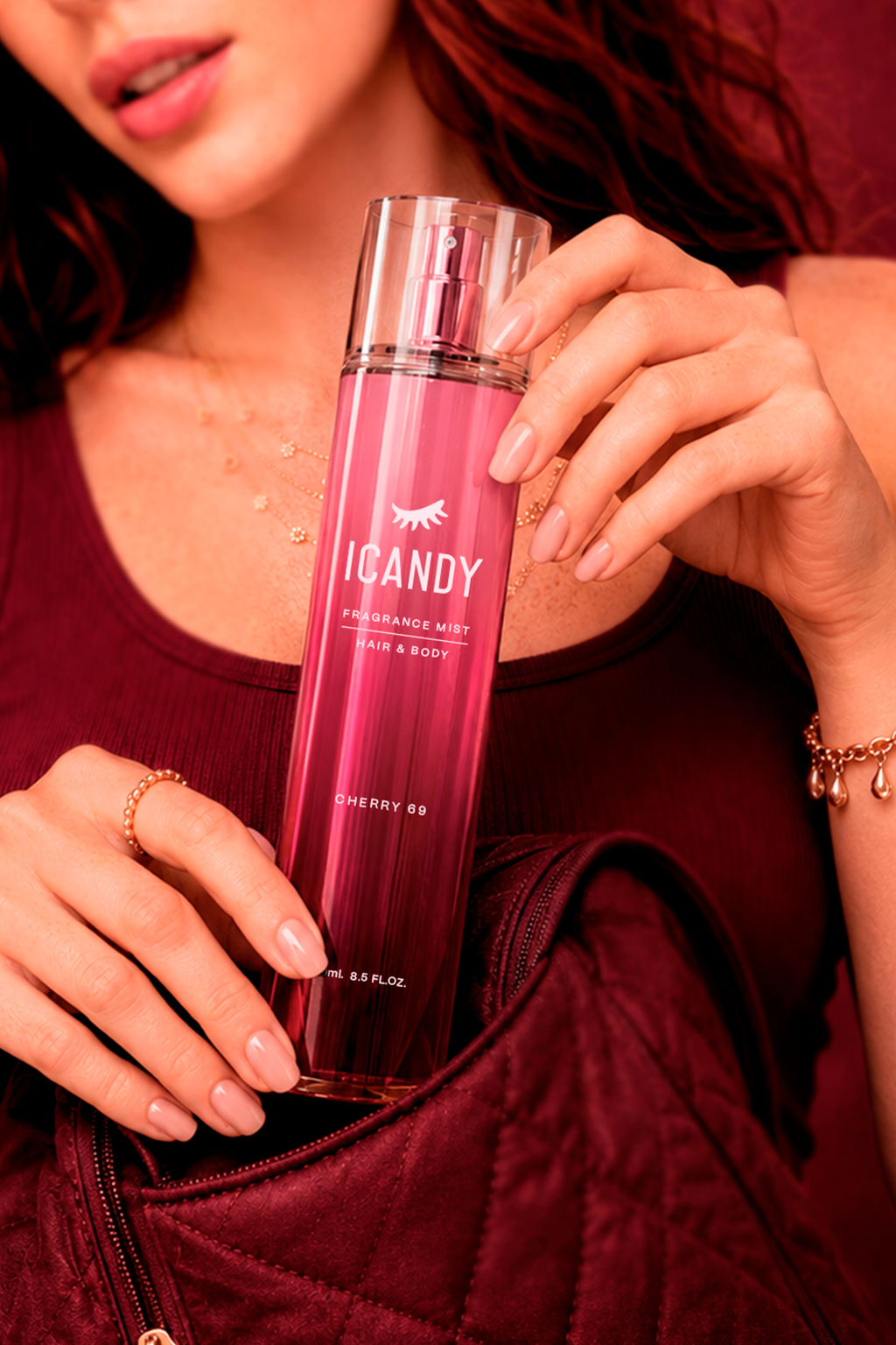 Body Splash ICANDY Delicius Cherry Top Sunday 69 250ml