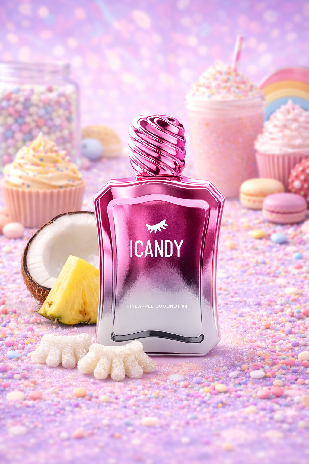 PERFUME ICANDY PINEAPPLE COCONUT CAKE 84 - 100ML