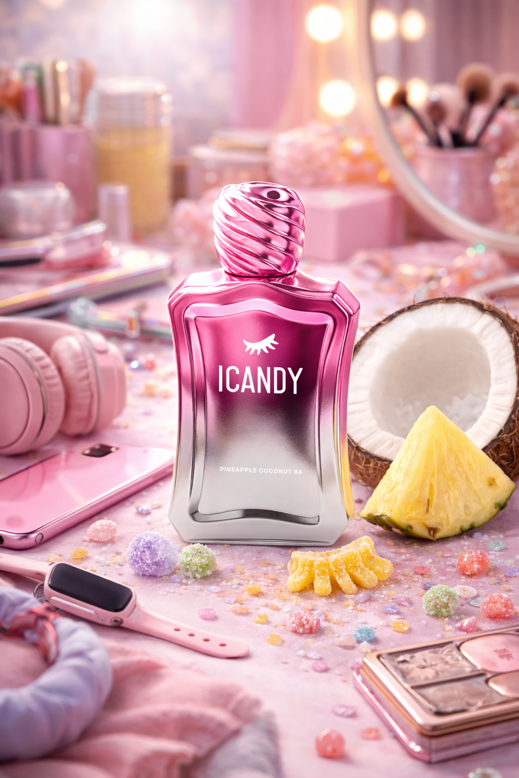 PERFUME ICANDY PINEAPPLE COCONUT CAKE 84 - 100ML