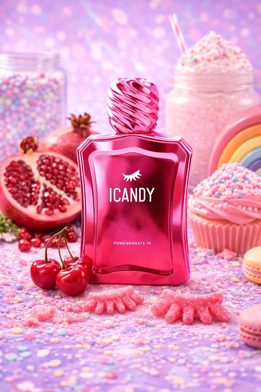 PERFUME ICANDY POMEGRANATE 74 - 100ML