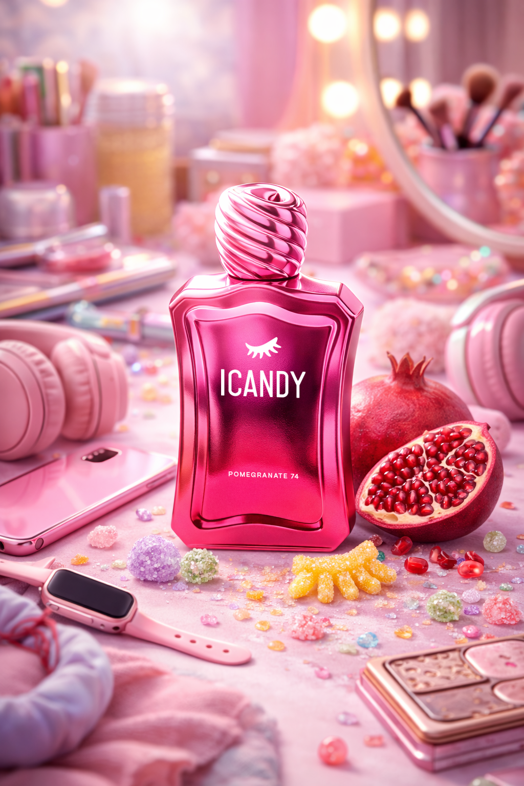 PERFUME ICANDY POMEGRANATE 74 - 100ML