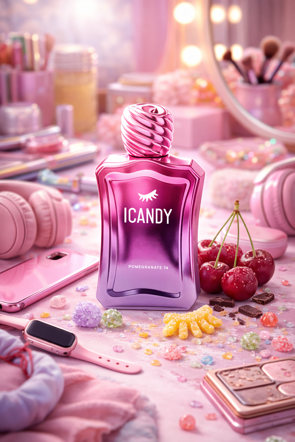 PERFUME ICANDY PURPLE BERRIES 18 - 100ML