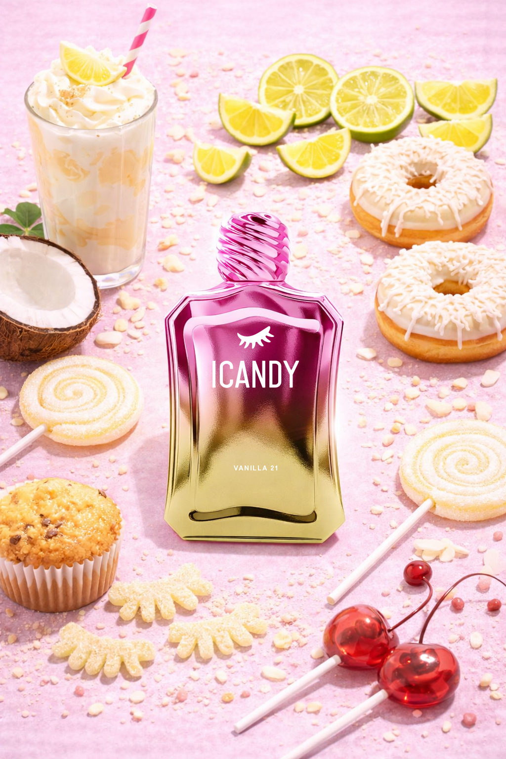 PERFUME ICANDY VANILLA MILKSHAKE 21 - 100ML