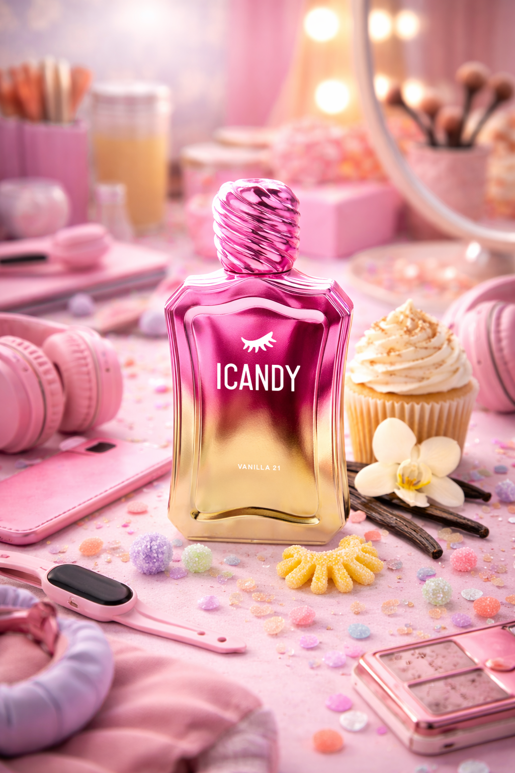 PERFUME ICANDY VANILLA MILKSHAKE 21 - 100ML