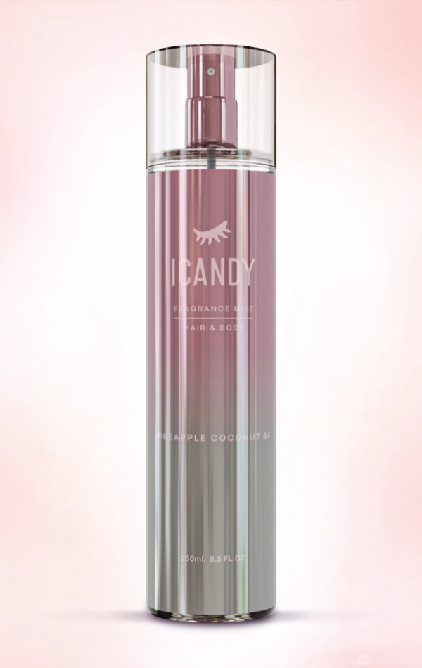 Body Splash ICANDY Delicius Pineapple Coconut Cake 84 250ml