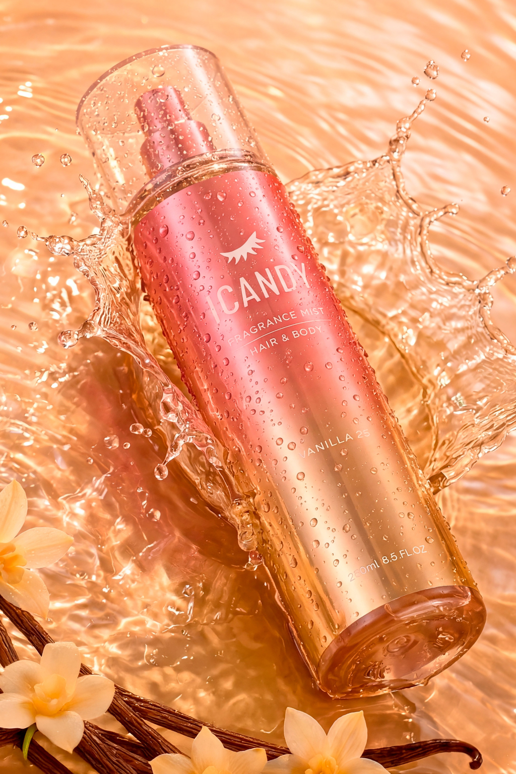 Body Splash ICANDY Delicius Vanilla Milkshake 21 250ml