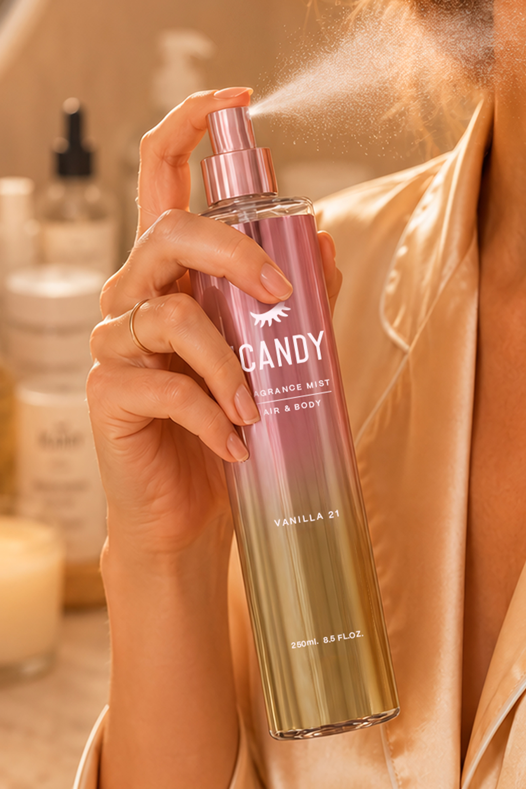Body Splash ICANDY Delicius Vanilla Milkshake 21 250ml